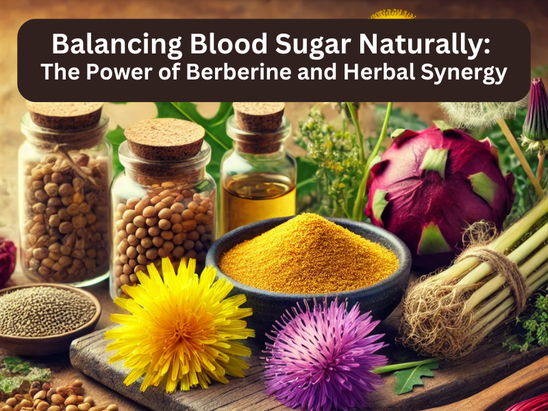 Balancing Blood Sugar Naturally: The Power of Berberine and Herbal Synergy