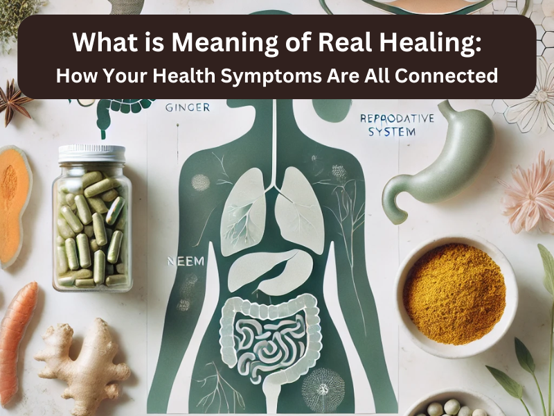 What is Meaning of Real Healing: How Your Health Symptoms Are All Connected