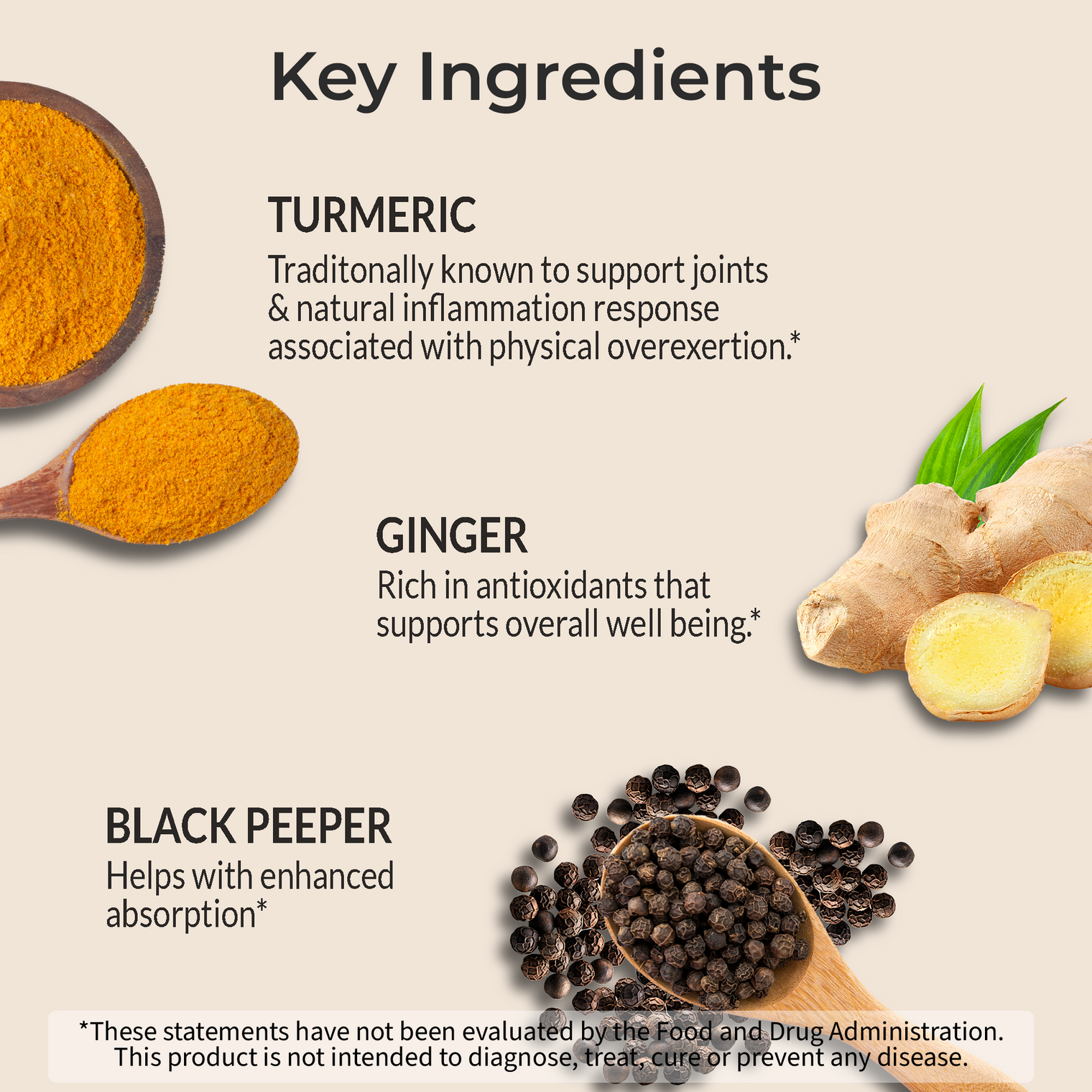 Turmeric & Ginger Complex 1410mg | Joint & Immune Support | 95% Curcuminoids & Black Pepper with Boswellia, MSM & more for Enhanced Absorption Support