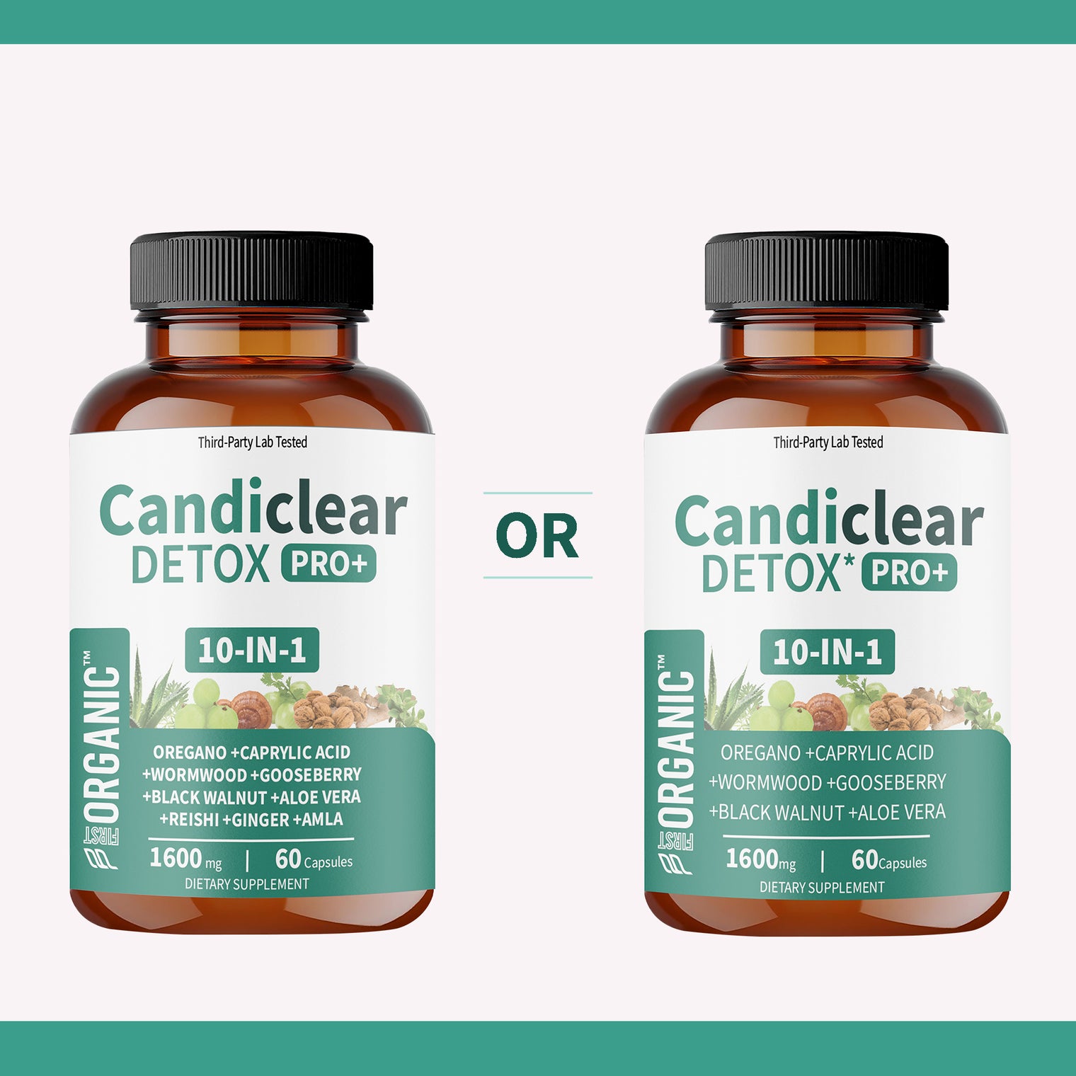 Women’s Candida Cleanse & Yeast Balance | Herbal Parasite Detox with Oregano, Wormwood, Black Walnut & Clove | Gut, Digestive & Flora Rebalance Formula | Third-Party Tested, Vegan, Non-GMO, 60 Caps