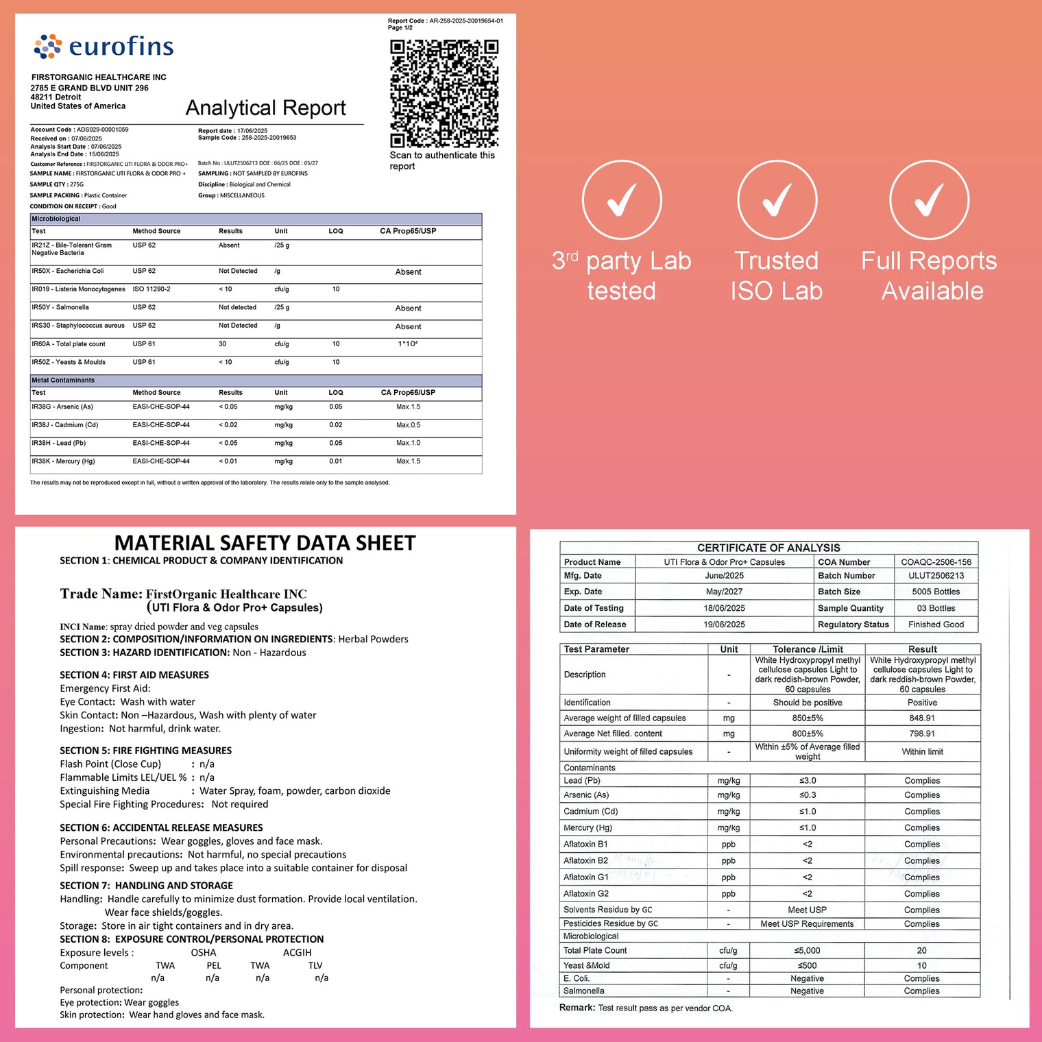 Women’s Advanced Intimate Care Probiotic | Vaginal Microflora & Daily Support for Urinary Tract, Yeast, Odor & pH Balance | Cranberry, D-Mannose & Hibiscus | Vegan, Non-GMO, 3rd-Party Tested, 60Caps