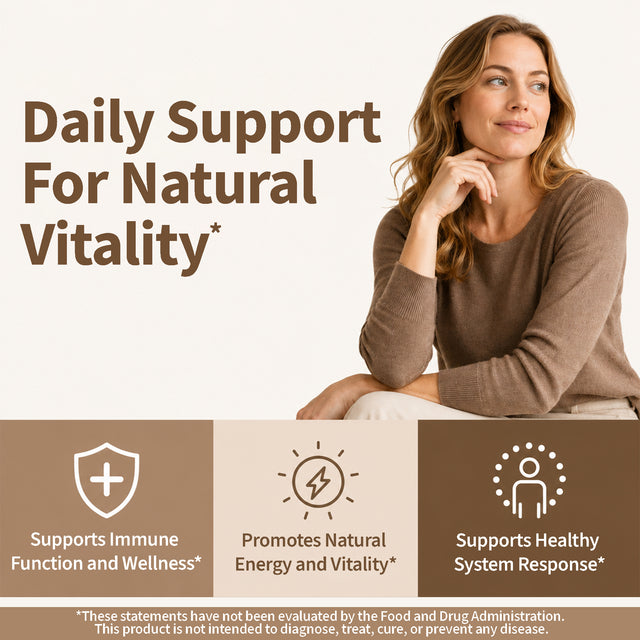 Lion's Mane Mushroom Complex 1600mg | with Reishi, Cordyceps & Chaga