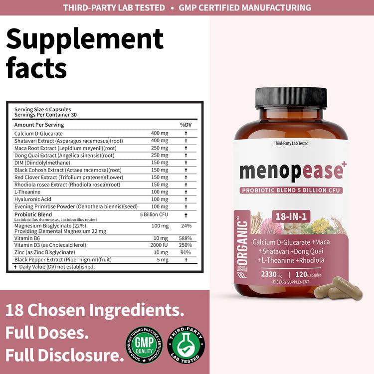 Menopease Probiotic+