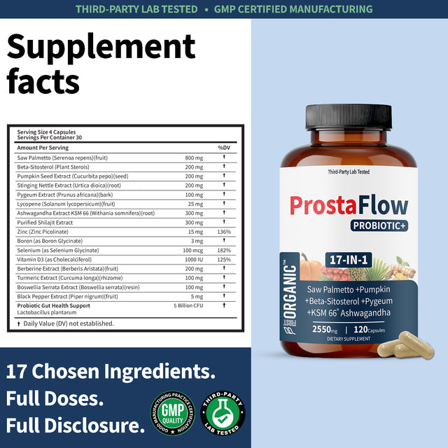 ProstaFlow Probiotic+